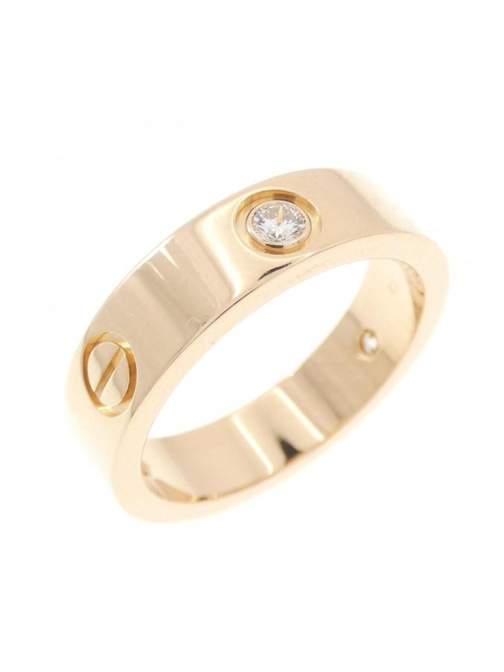 Cartier Love Half Diamond Ring